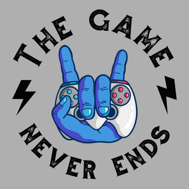 The Game Never Ends Love Ladies Fitted T-Shirt by vaimonangz | Artistshot