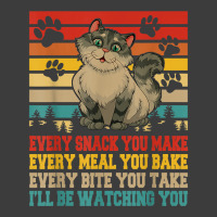 Funny Snack Meal And Bite I'll Be Watching You Siberian Cat T Shirt Men's Polo Shirt | Artistshot