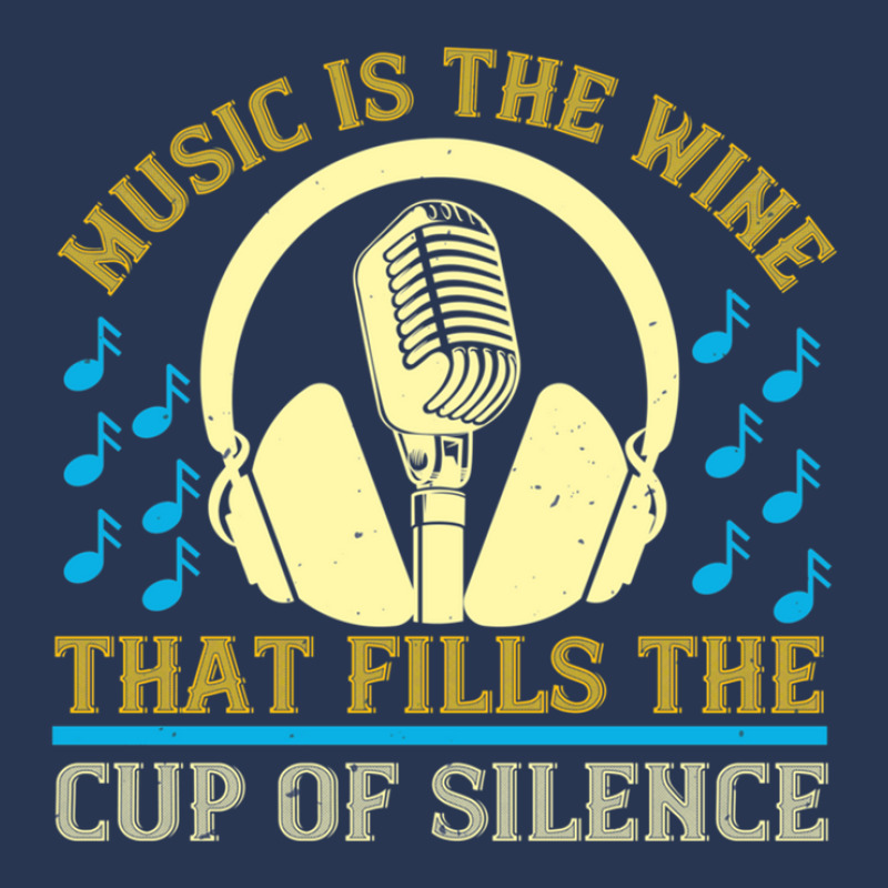 Music Is The Wine That Fills The Cup Of Silence .png Ladies Denim Jacket by AmyHogan | Artistshot