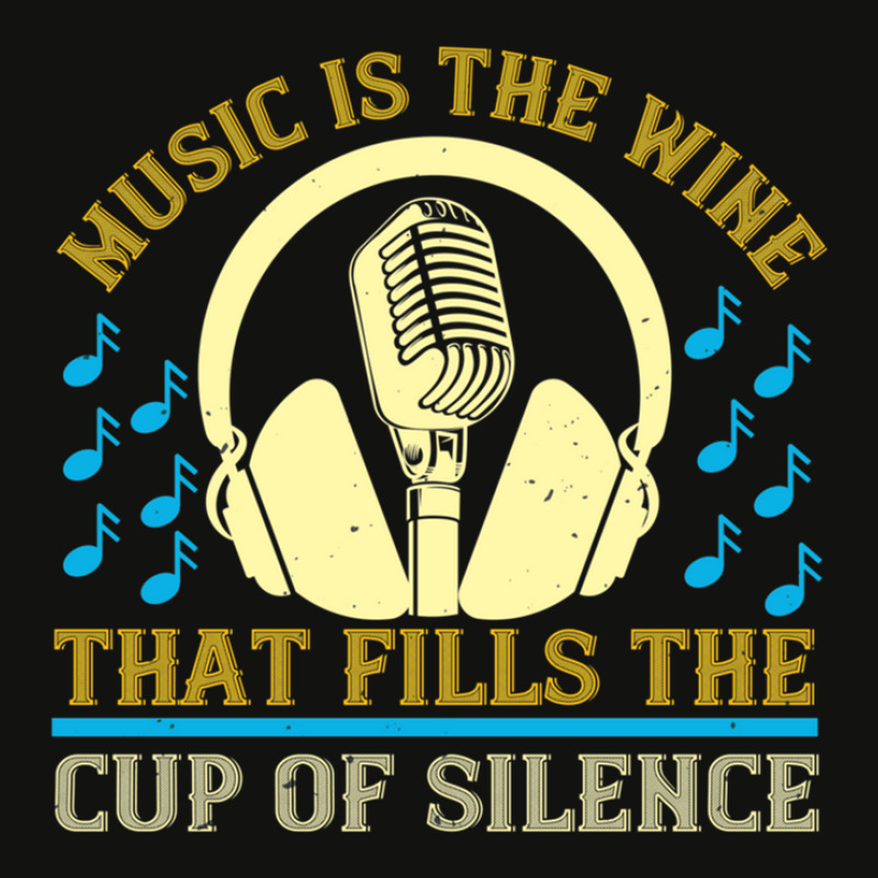 Music Is The Wine That Fills The Cup Of Silence .png Scorecard Crop Tee by AmyHogan | Artistshot