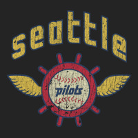 Seattle Pilots Baseball Vintage T Shirt 3/4 Sleeve Shirt | Artistshot