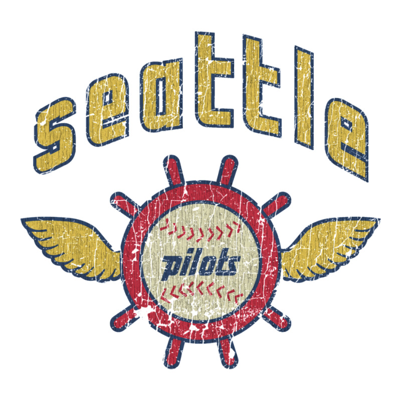 Seattle Pilots Baseball Vintage T Shirt Men's T-shirt Pajama Set by roziercompe1 | Artistshot