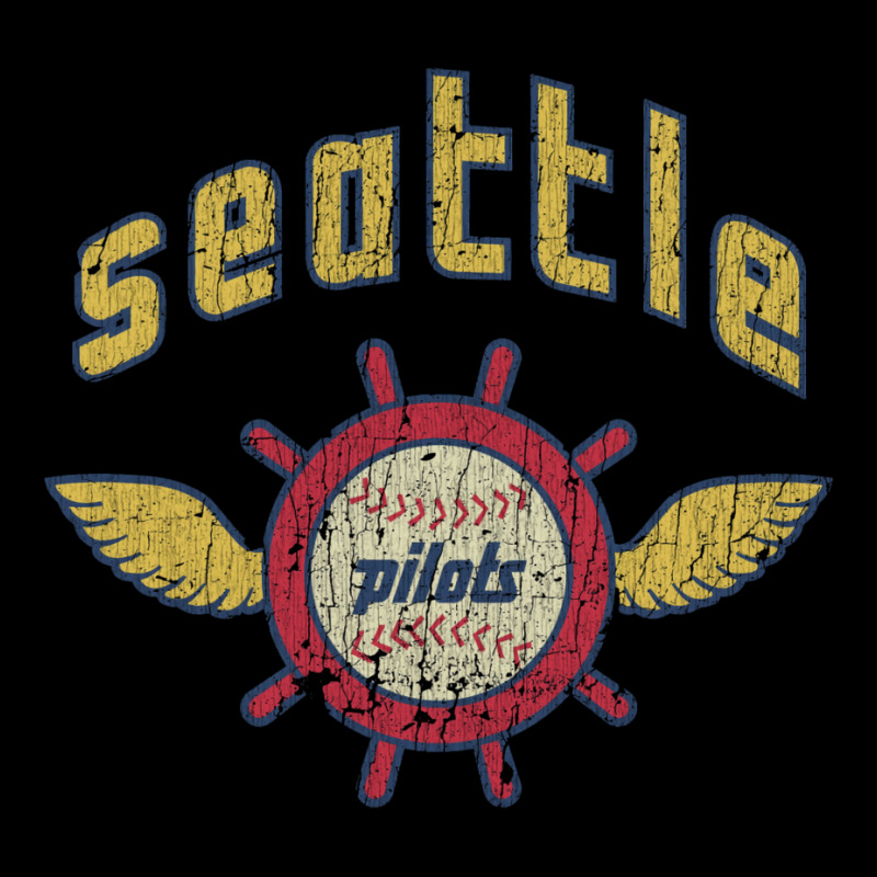 Seattle Pilots Baseball Vintage T Shirt Lightweight Hoodie by roziercompe1 | Artistshot