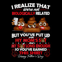 I Realize That We're Not Biologically Related Father's Day T Shirt Pocket T-shirt | Artistshot