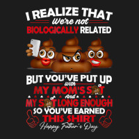 I Realize That We're Not Biologically Related Father's Day T Shirt Hoodie & Jogger Set | Artistshot