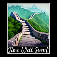 Great Wall Of China Time Well Spent T Shirt Youth Sweatshirt | Artistshot