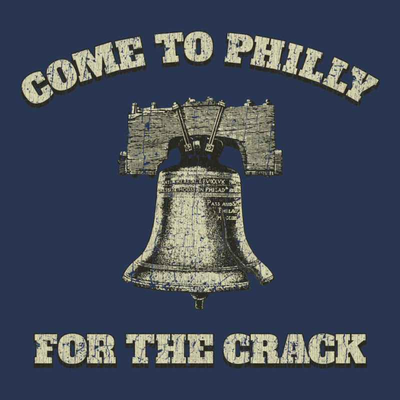 Come To Philly For The Crack Men Denim Jacket | Artistshot