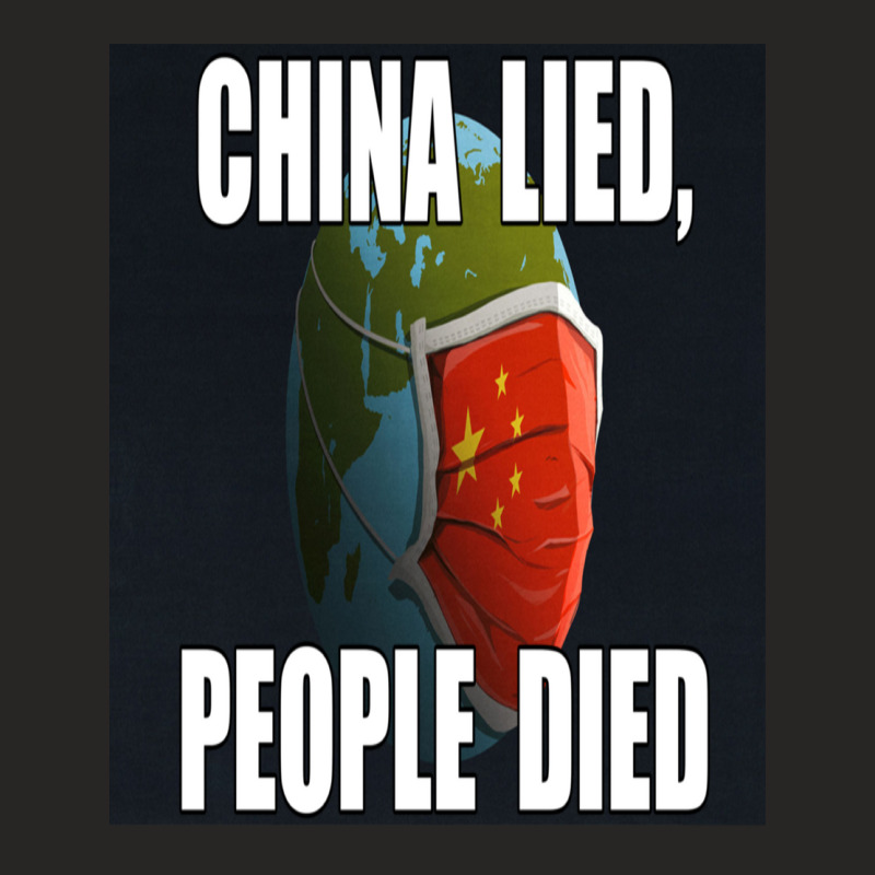 China Lied People Died Ladies Fitted T-Shirt by NancyAllen | Artistshot