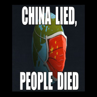 China Lied People Died Cropped Hoodie | Artistshot