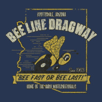 Bee Line Dragway Vintage Arizona Drag Racing Men Denim Jacket | Artistshot