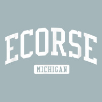 Ecorse Michigan Mi Vintage Athletic Sports Design T Shirt Unisex Sherpa-lined Denim Jacket | Artistshot