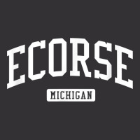 Ecorse Michigan Mi Vintage Athletic Sports Design T Shirt Vintage Hoodie | Artistshot