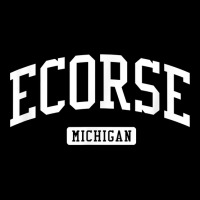 Ecorse Michigan Mi Vintage Athletic Sports Design T Shirt Lightweight Hoodie | Artistshot