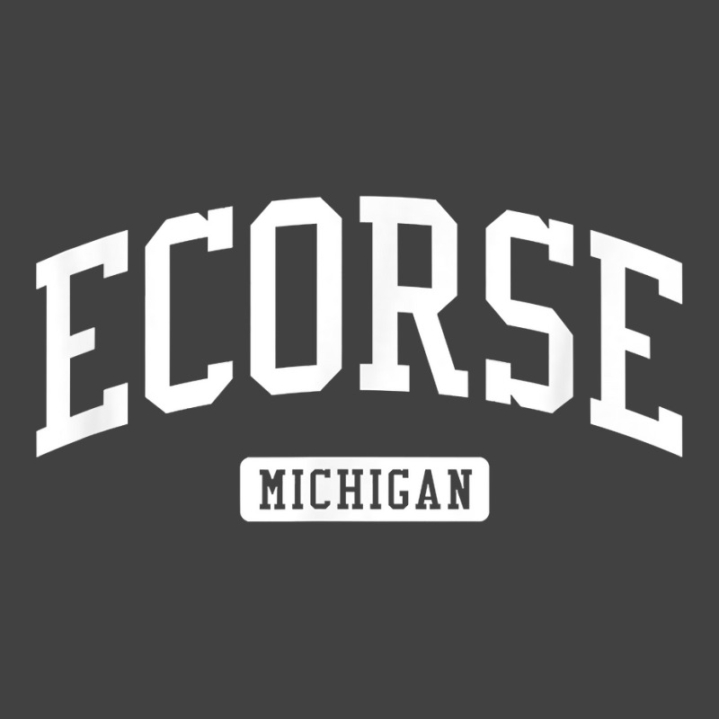 Ecorse Michigan Mi Vintage Athletic Sports Design T Shirt Vintage T-shirt | Artistshot