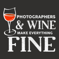 Photographers And Wine Make Everything Fine Photographer Champion Hoodie | Artistshot