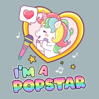 I'm A Popstar Happy Singing Unicorn Popstar Unisex Sherpa-lined Denim Jacket | Artistshot