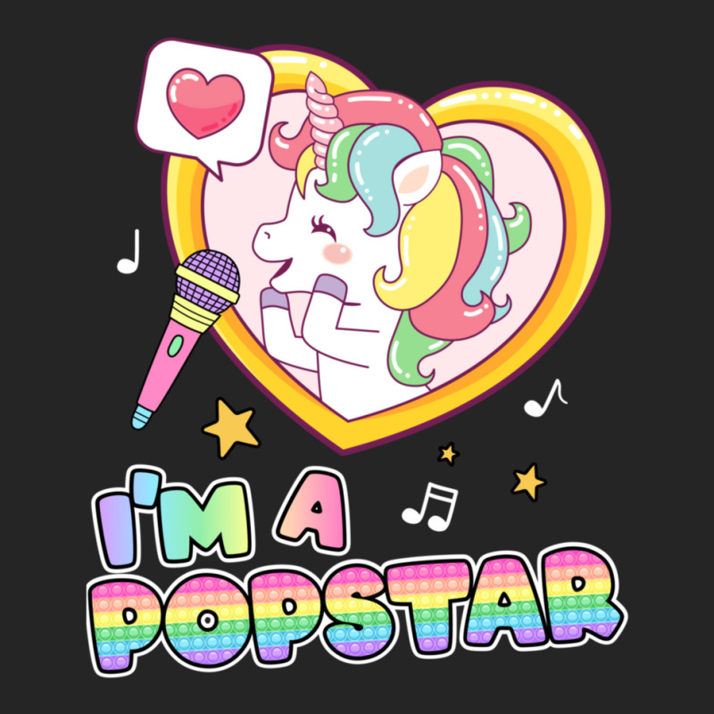 I'm A Popstar Happy Singing Unicorn Popstar Unisex Hoodie by RickEWatson | Artistshot