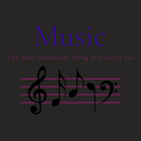 Music Is Important, Music Note Classic Ladies Fitted T-shirt | Artistshot