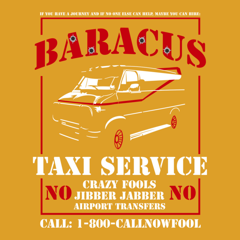 B.a. Baracus Taxi Service T-shirt | Artistshot