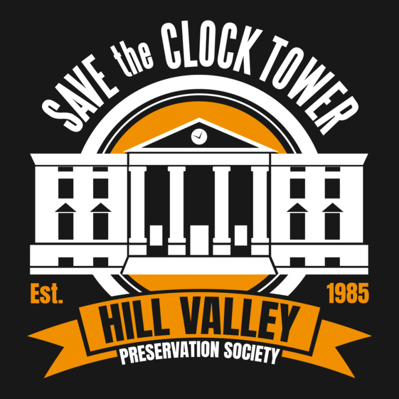 Back To The Future Save The Hill Valley Clock Tower Flannel Shirt | Artistshot