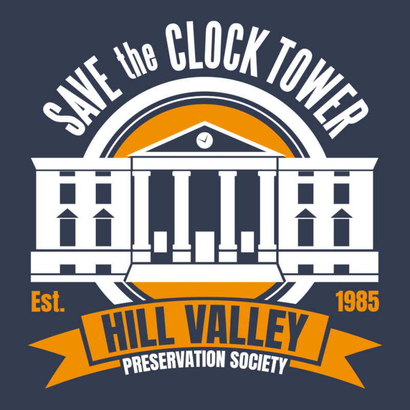 Back To The Future Save The Hill Valley Clock Tower V-neck Tee | Artistshot