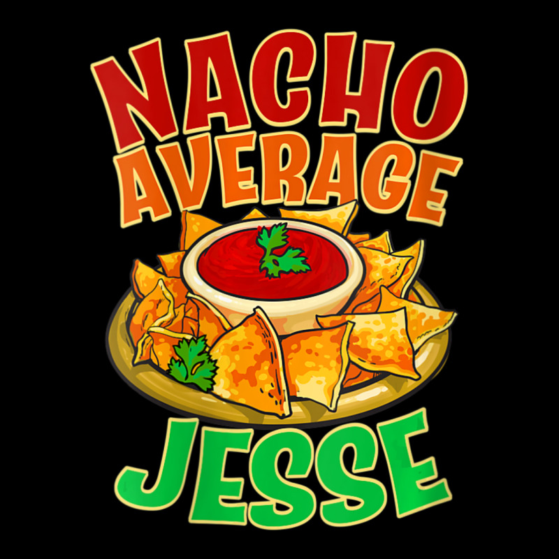 Womens Nacho Average Jesse Name Taco Lover Nickname Mexican Food V-nec Adjustable Cap by tiennguyen | Artistshot