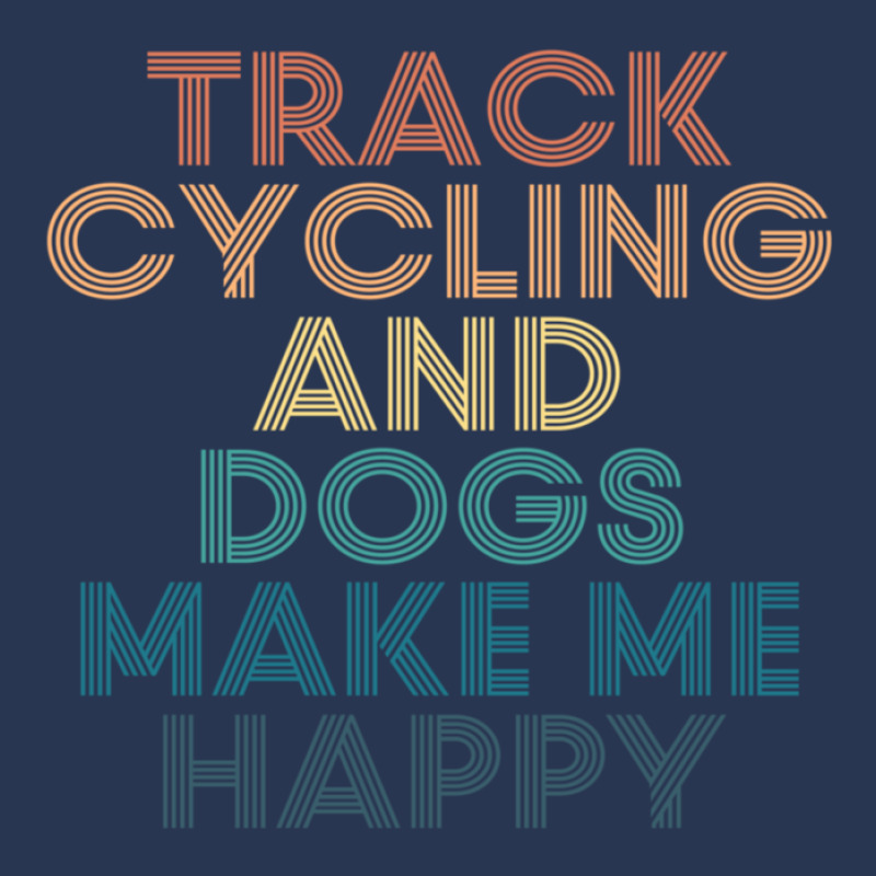 Track Cycling And Dogs Make Me Happy Gift For Track Cycling & Dogs Fan Ladies Denim Jacket by DiannaJaneWard | Artistshot