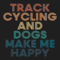 Track Cycling And Dogs Make Me Happy Gift For Track Cycling & Dogs Fan Ladies Polo Shirt | Artistshot