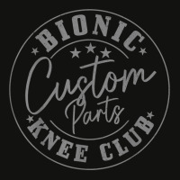 Bionic Custom Parts Knee Club Knee Surgery Recovery Get Well T Shirt Scorecard Crop Tee | Artistshot