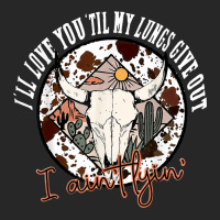 I'll Love You 'till My Lungs Give Out A Ain't Line Western T Shirt Men's T-shirt Pajama Set | Artistshot