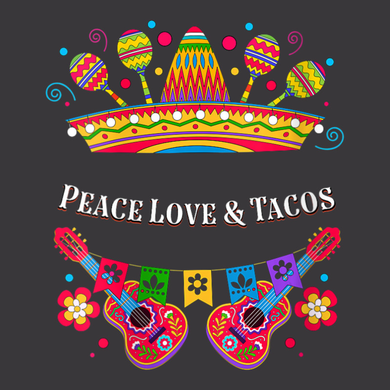 Womens Peace Love And Tacos Peace Sign Taco Lover Mexican Food V-neck Ladies Curvy T-Shirt by tiennguyen | Artistshot