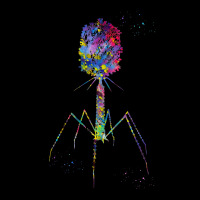 Bacteriophage Fleece Short | Artistshot