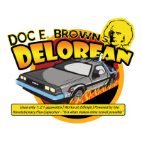 Doc E. Browns Time Travelling Delorean Crop Top | Artistshot