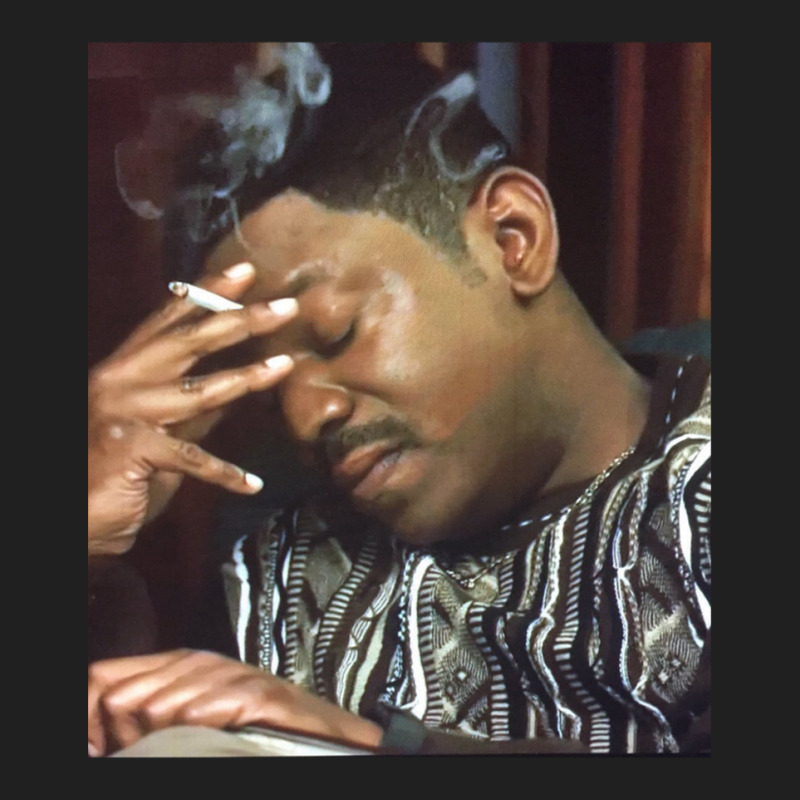 Mekhi Phifer Meme Smoking Reaction Gif Head Down Eyes Closed The Bob Ladies Polo Shirt by MiltonLane | Artistshot