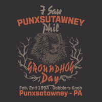 Groundhog Day I Saw Punxsatawney Phil Vintage Hoodie | Artistshot