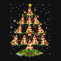 Womens Pizza Fast Food Lover Xmas Pizza Christmas Tree Vneck Graphic T-shirt | Artistshot