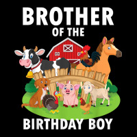 Brother Of The Birthday Boy Farm Animals Matching Farm Theme T Shirt Graphic T-shirt | Artistshot