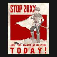 Marth Propaganda Poster Flannel Shirt | Artistshot