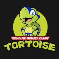 Grown Up Mutated Karate Tortoise Flannel Shirt | Artistshot