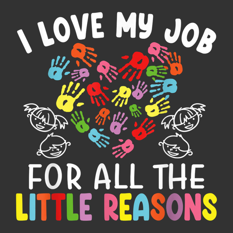 I Love My Job For All The Little Reasons Teacher 100 Days T Shirt Baby Bodysuit by araceliphexy | Artistshot