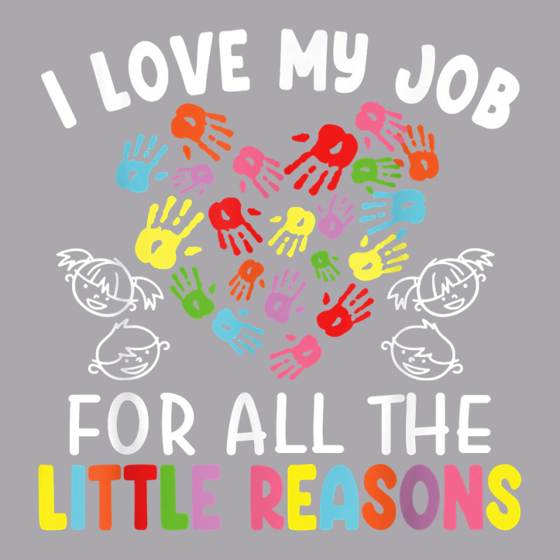 I Love My Job For All The Little Reasons Teacher 100 Days T Shirt Youth 3/4 Sleeve by araceliphexy | Artistshot