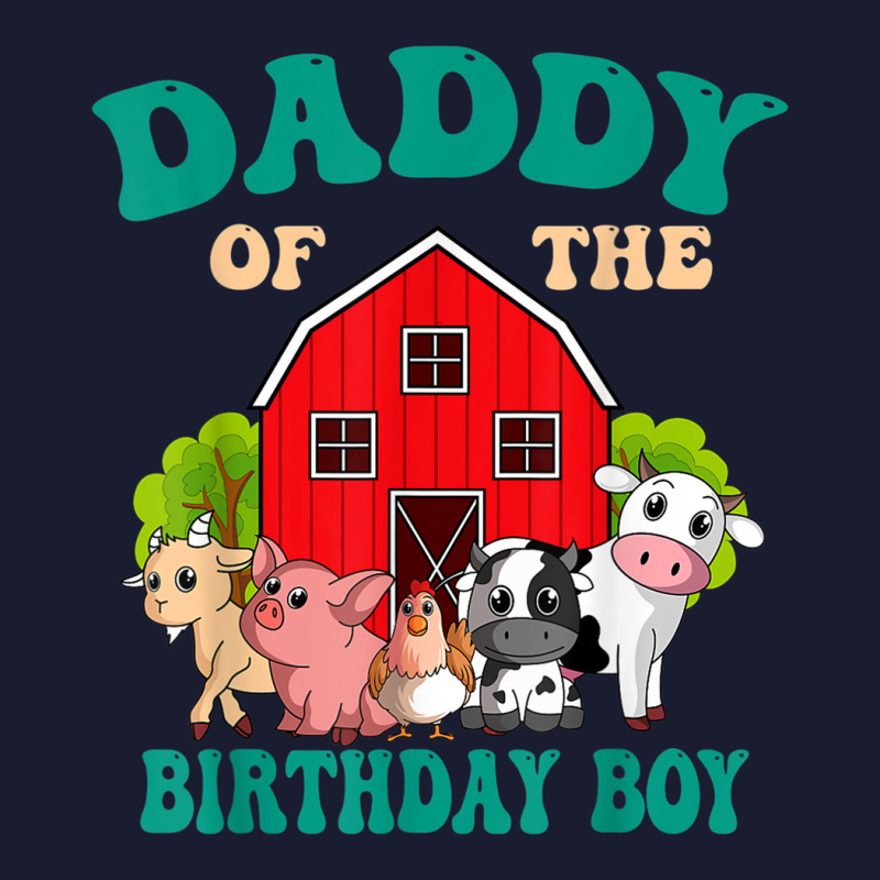 Daddy Of The Birthday Boy Farm Animal Bday Family Bday Party T Shirt Women's V-Neck T-Shirt by jessen | Artistshot