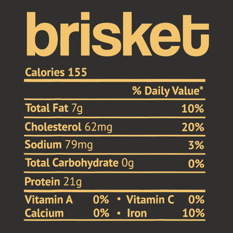 Brisket Nutrition Facts Funny Thanksgiving Jewish Hanukkah Champion Hoodie | Artistshot