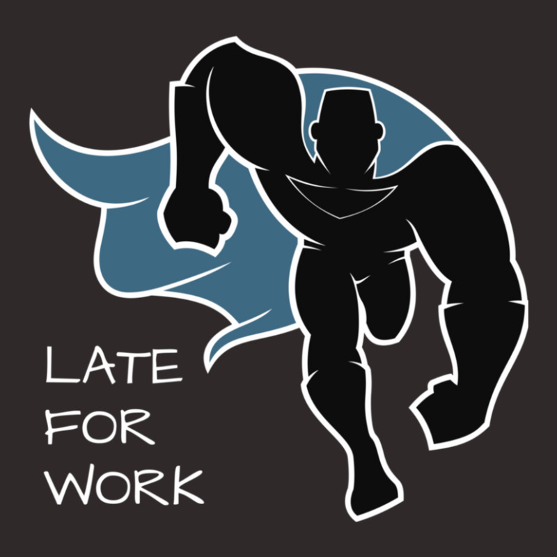 Late For Work  Superhero Light Design Racerback Tank by SalvadorLVerdin | Artistshot