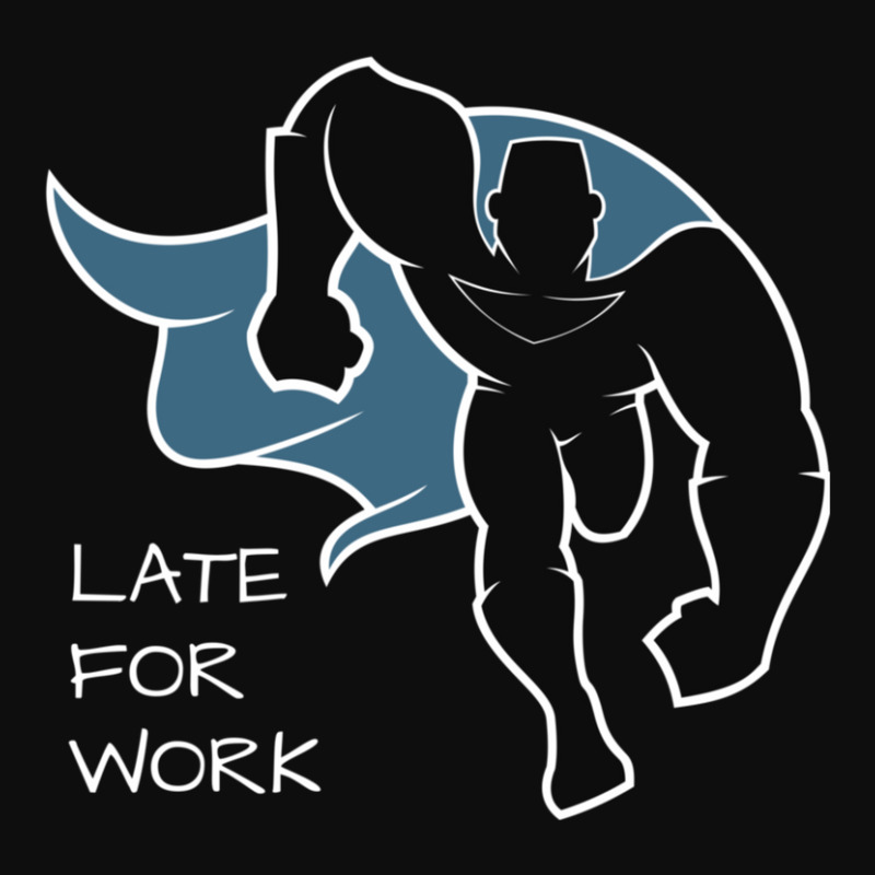 Late For Work  Superhero Light Design Crop Top by SalvadorLVerdin | Artistshot