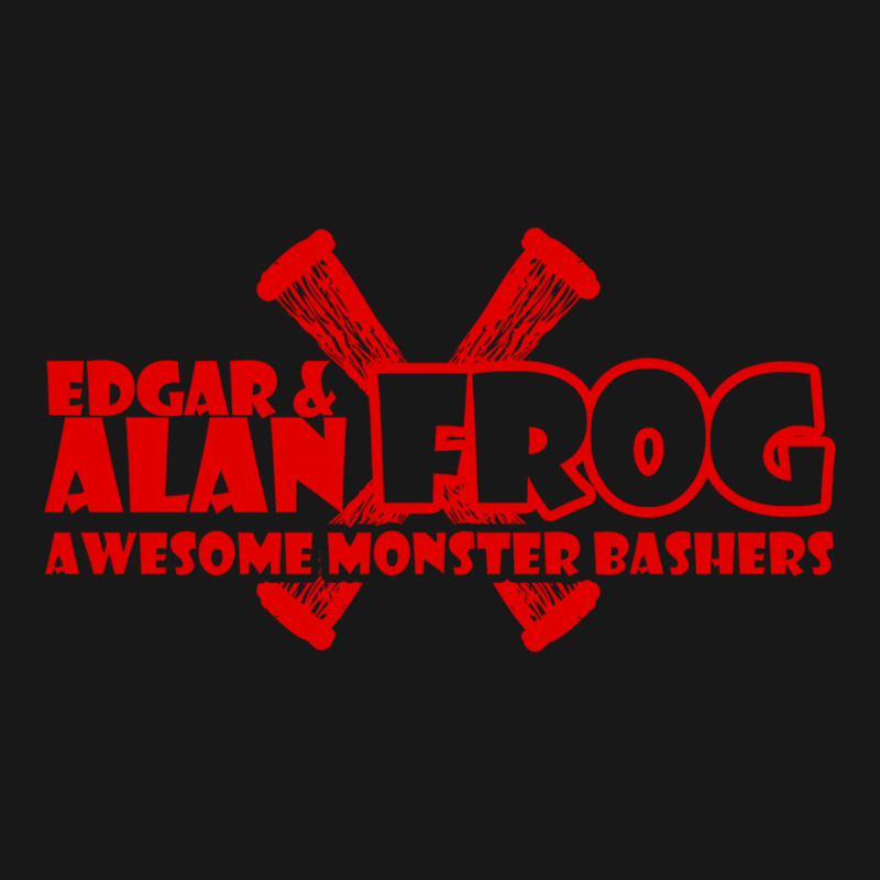 Edgar And Alan Frog The Awesome Monster Bashers Flannel Shirt | Artistshot