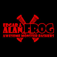 Edgar And Alan Frog The Awesome Monster Bashers Fleece Short | Artistshot