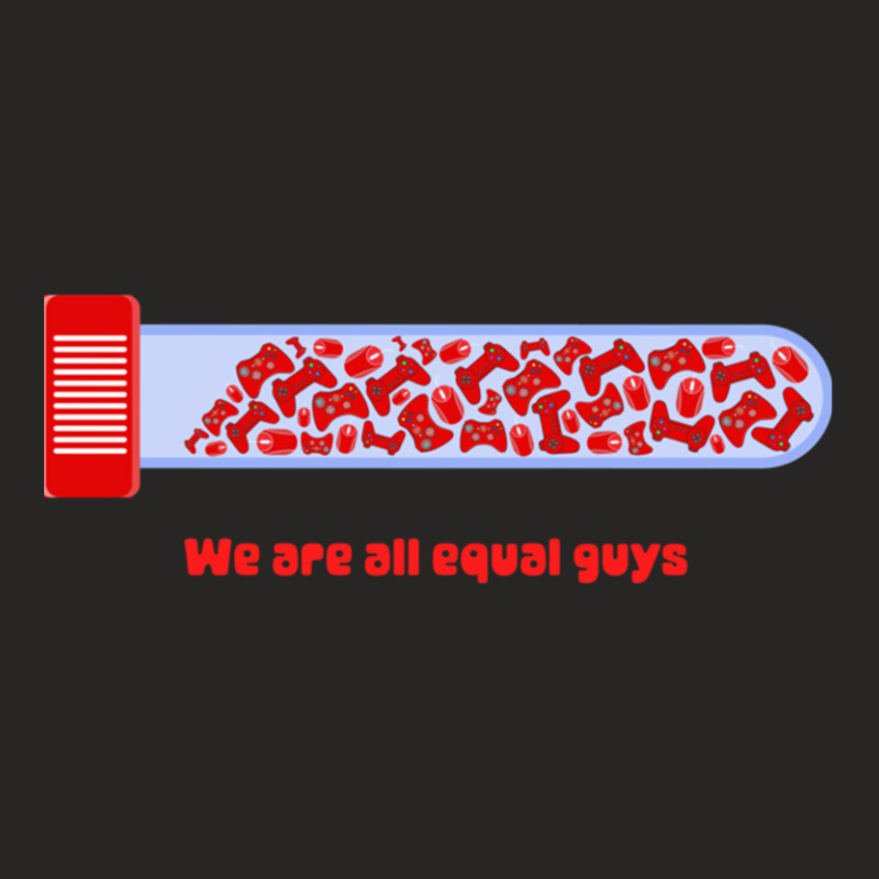 Video Game - Console War! We Are All Equal Guys - Gamer Gift Perfect G Ladies Fitted T-Shirt by JessicaParadis | Artistshot