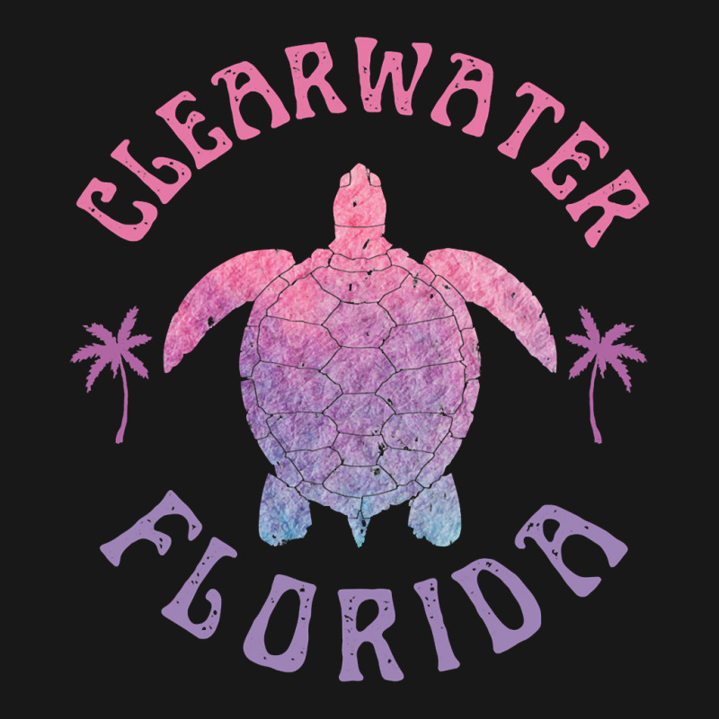 Clearwater Beach Florida Sea Turtle Summer Vacation Cute Pullover Hood Flannel Shirt by benoirme | Artistshot