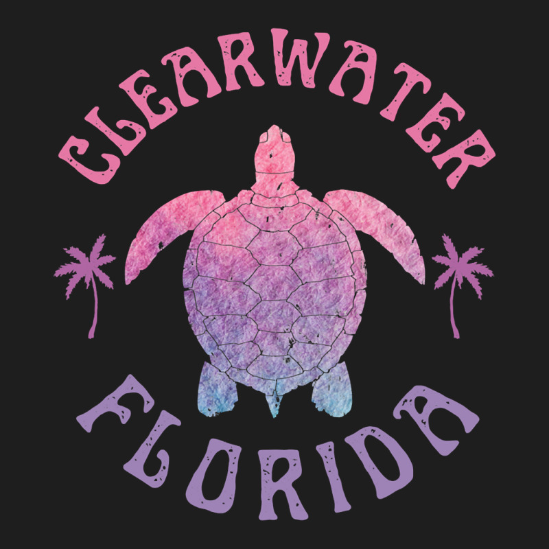 Clearwater Beach Florida Sea Turtle Summer Vacation Cute Pullover Hood Classic T-shirt by benoirme | Artistshot